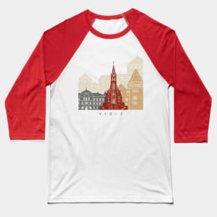 Vaduz skyline poster Baseball T-Shirt